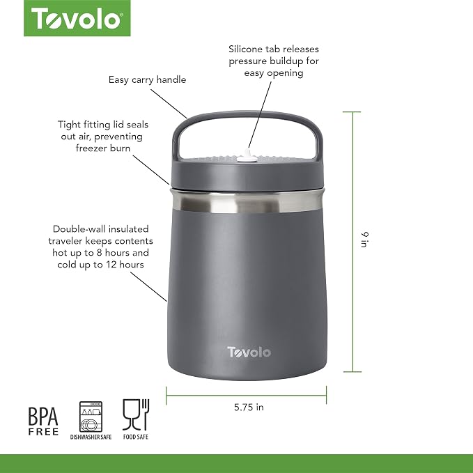 Tovolo, Tub Ice Cream Stainless 2.5 Quart