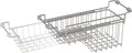 Over The Kitchen Sink Caddy Sponge Holder Organizer Drying Rack Expandable for Sponge Brush Soap Dish Cloth Rag, Stainless Steel (12.25" to 17.25")