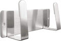 Pot Lid Rack, Wall Mounted 304 Stainless Steel Multi-Functional Storage Holder, Fits Cutting Boards, Pot Lids, Bathroom Scales, Self-Adhesive & Screw Mounting, Kitchen & Bathroom Organize(Silver)