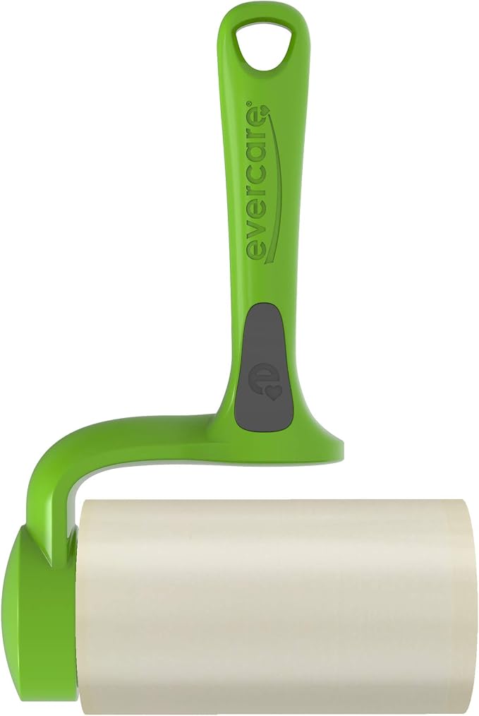 evercare Giant Pet Extreme Wide Surface Coverage Indoor Home Clothes and Furniture 70 Layer Lint Roller Pet Hair Remover with Comfortable T Grip Handle