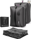 25L Travel Vacuum Bag with Built-in Pump,for Carry-On Suitcase and Backpack