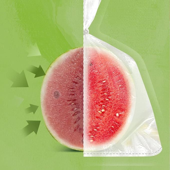 14"x18" 2 Gallon Plastic Produce Bags on a Roll- 350 Bags, Clear Grocery & Bread Bags, Food Contact Safe (X-Large)
