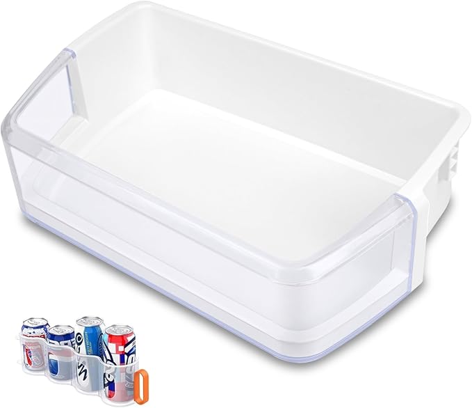 UPGRADED DA97-06419C Refrigerator Door Shelf Basket Bin Right Compatible with Samsung Refrigerator Door Shelf RFG293HARS RFG297HDRS RFG298HDRS Door Shelf DA63-04314 DA63-04316 AP4567198 Door Shelf Bin