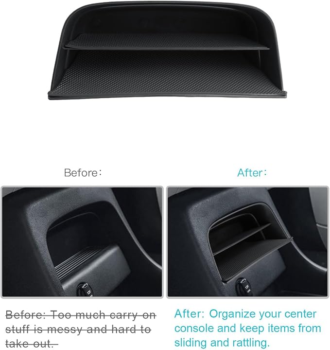 CDEFG for 2026 Hyundai Palisade Center Console Organizer, for 2026 Hyundai Palisade Accessories Middle Console Central Console Storage Box
