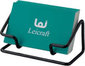 Business Card Holder for Desk, Cute Metal Card Organizers and Office Desk Accessories for Men and Women (Black)