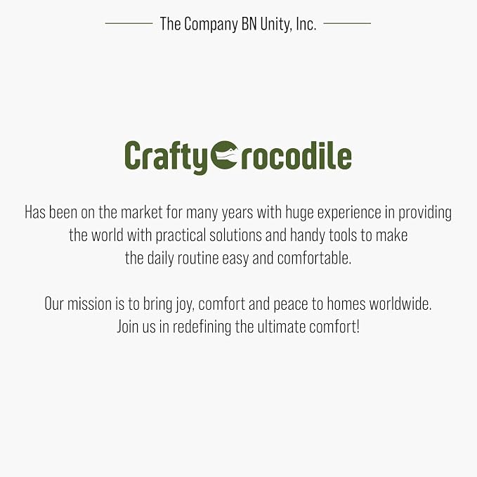 CraftyCrocodile Space Saving Hangers for Clothes - 6 in Pack, Heavy Duty Plastic, Multi Closet Space Savers for Shirts, Pants, Jeans, Sweaters - Hanger Organizer Space Saver, White