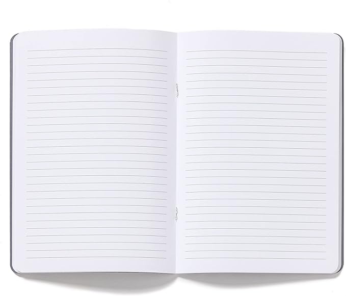 High Note Textured Garden Bee Composition Notebook Journal, 3 Pack, 5.75" x 8.25", 64 Wide Ruled Pages, Small Notebooks for School, Journaling, Writing, Planner, by Rae Ritchie