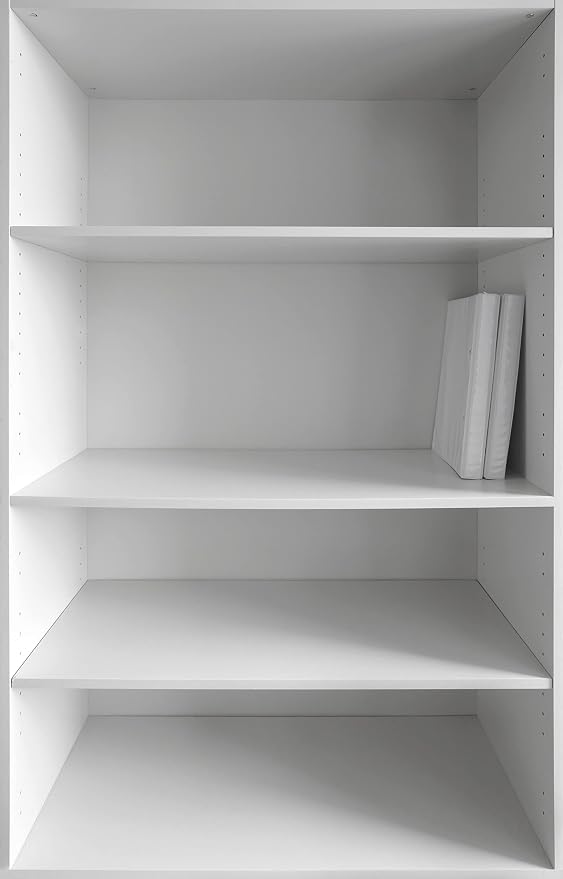 B&B HARDWARE Cabinet Shelves - Melamine 3/4'' Thick - Custom Organize Space with Stylish Cabinet Melamine Shelves Cut to Size - Perfect Solution for Home & Office - (13" Depth x 25 inches Length)