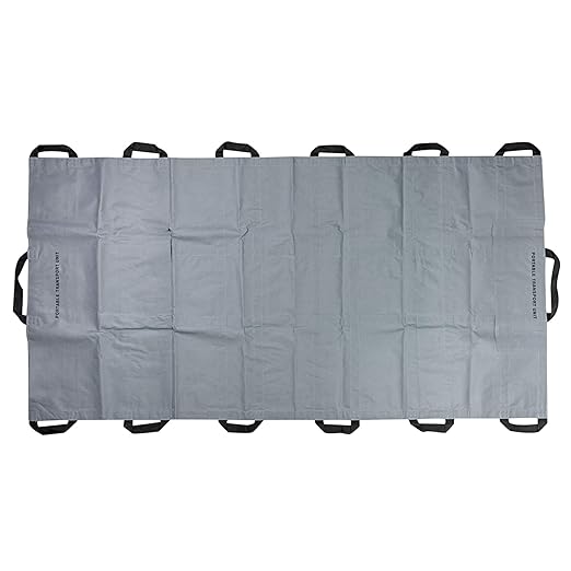 LINE2 Design Portable Patient Transport Unit - Lightweight EMS Stretcher with 14 Handles, Supports up to 1500 lbs.