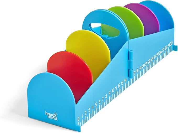 Hand2Mind Junior Flexible Modular Desk Organizer - Top Organizer with Pencil Holder, Teacher & School Supplies