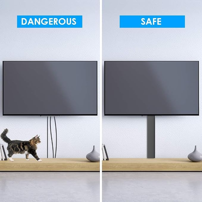 47in XX-Large Black Cord Hider Wall Mounted TV, Pre-drilled Cord Cover, Wire Hiders for TV on Wall, Paintable Cable Cover, W2.36in H0.75in