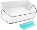 DA97-12657A Refrigerator (LEFT) Door Shelf Bin Replacement Fit for Sam-sung RF260BEAESR RF261BEAESR RF261BEAESP Refrigerator, Replace AP5621270 DA63-06867 Fridge Door Basket Bin By Fetechmate