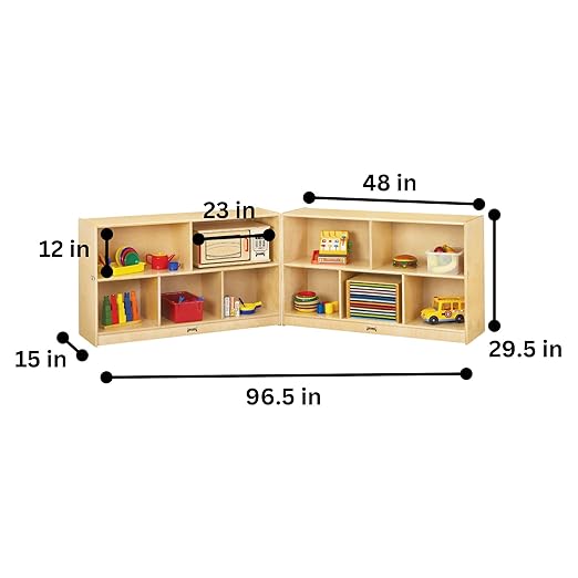Jonti-Craft Low Mobile Fold-N-Lock