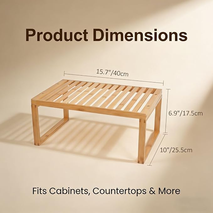 Kitchen Cabinet Organizer Shelf, All-Purpose Spice Rack Organizer for Cabinet, Comprehensive Spice Organization for Cabinet, Multi-Scene Pantry Organizers and Storage, Works in Kitchen & Bathroom
