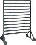 Quantum Storage Systems QRU-12D Solid Double Sided Rail Racks 12 Shelves 53" H x 36" W x 20" D