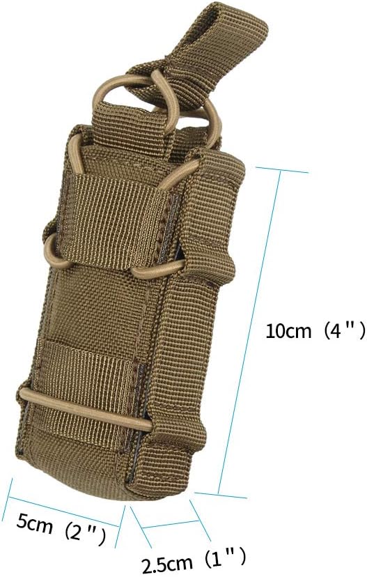 EXCELLENT ELITE SPANKER Open Top M4 M14 M16 AR15 Mag Pouch and Single Pistol Mag Pouch Flashlight Holder Magazine