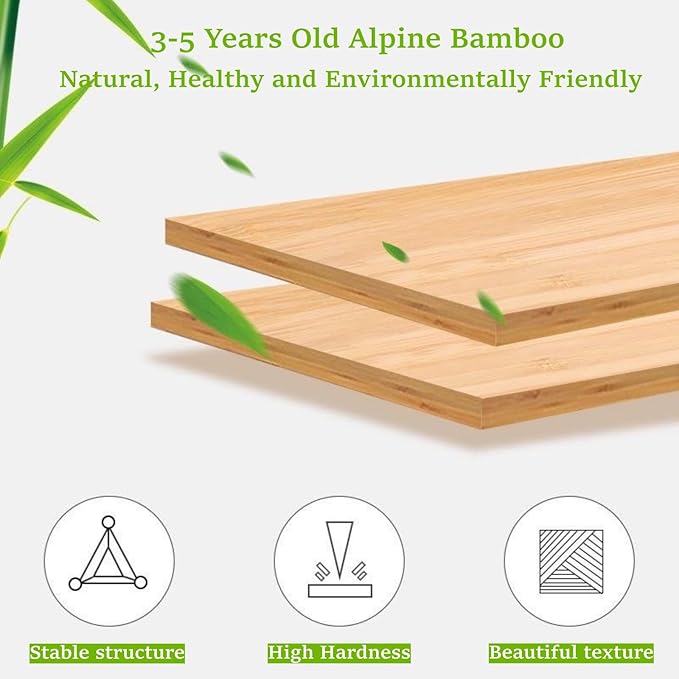 7 Tier Foldable Shoe Rack, Bamboo Vertical Shoe Organizer Tall for Multifunctional Narrow Shoe Shelf for Entryway, Closet, Corner, Bedroom, Hallway(Natural)