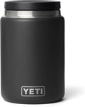 YETI Rambler 24 oz Food Jar, Vacuum Insulated, Stainless Steel, With Airtight Lid, Black