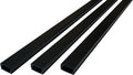 Electriduct Medium Latching Cable Raceway (500 Series) - 5 Feet - Black | 3 Sticks (15 Feet Total)