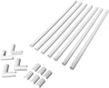Legrand Wiremold Cordmate Paintable 108 Inch Cord Cover Kit White 17 Piece | Cord Hider, On Wall, Self Adhesive, Hide up to 1 Cord, Cut to Size, Customizable, Cable Concealer, Sustainable Packaging