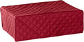 Covermates Keepsakes Rectangular Appliance Cover – Quilted Kitchen Appliance Cover for Countertop Storage – Dust Protection – Stain Resistant – Washable – Slip-On Appliance Design, Red