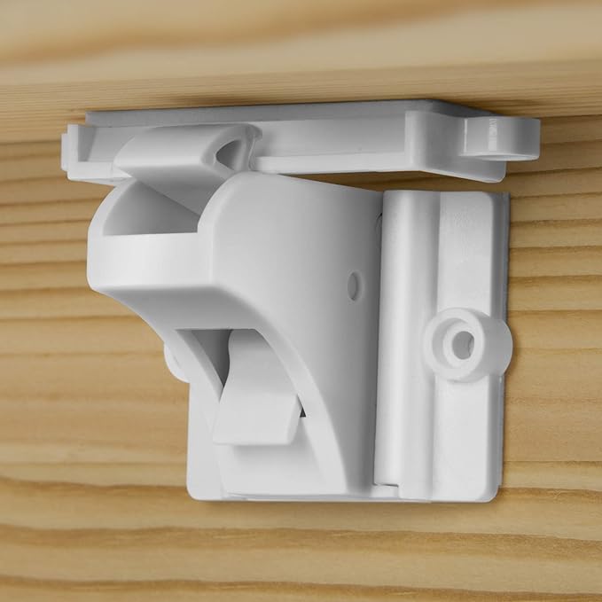 Vmaisi Adhesive Magnetic Locks for Cabinets & Drawers (40 Locks and 4 Keys) | Keeps dangerous things away from kids