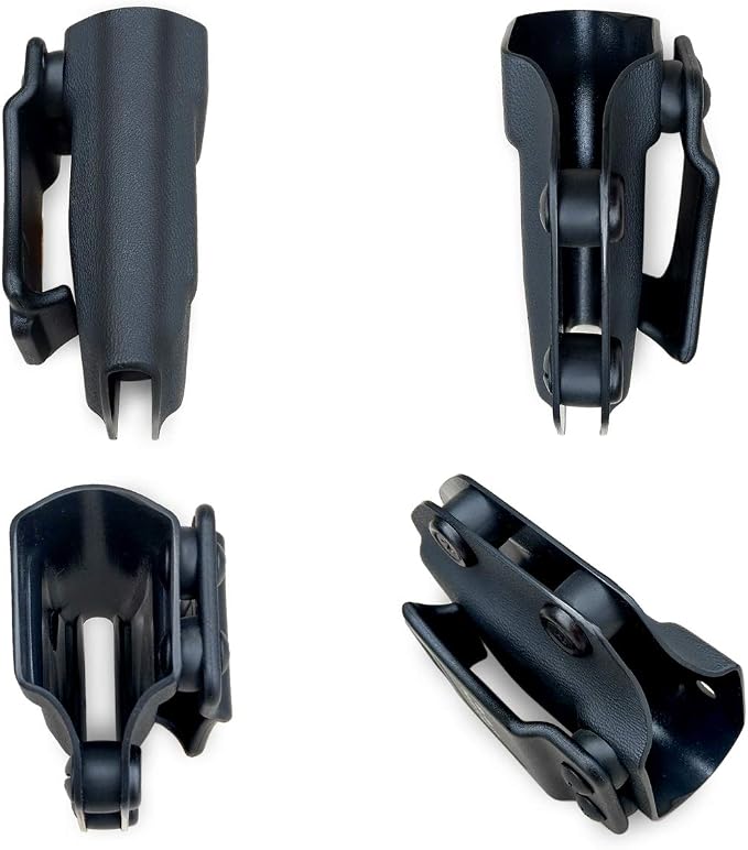 POLE.CRAFT IWB/OWB Magazine Holster Kydex - Mag Carrier Fits: 9mm .40 Double Stack / 9mm .40 Single Stack - P365 1911 Glock 19 19X 17 26 27 28 43 22 23 25 26 27 31 32 33 34 35 37 38 Glock43X .. Mag