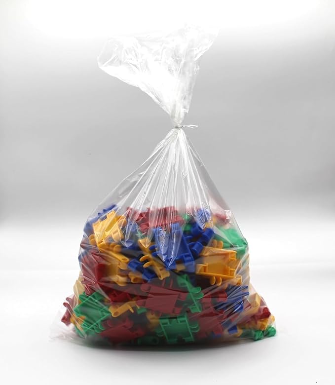 PARTY BARGAINS 1 Gallon Size Food Storage Bags with Twist-Ties. [1800 Bags] (24 Boxes of 75 Bags Each) 11 x 13 inches. Easy & Convenient for Kitchen, Office, Commercial, & Home use