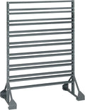 Quantum Storage Systems QRU-16D Solid Double Sided Rail Racks 16 Shelves 53" H x 36" W x 20" D