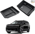 2026 Santa Fe Center Console Organizer - Center Console Organizer Tray + TPE Console Lower Organizer Tray For 2024-2026 Hyundai Santa Fe(SE/SEL/XRT/Limited/Calligraphy)/Santa Fe Hybrid Accessories