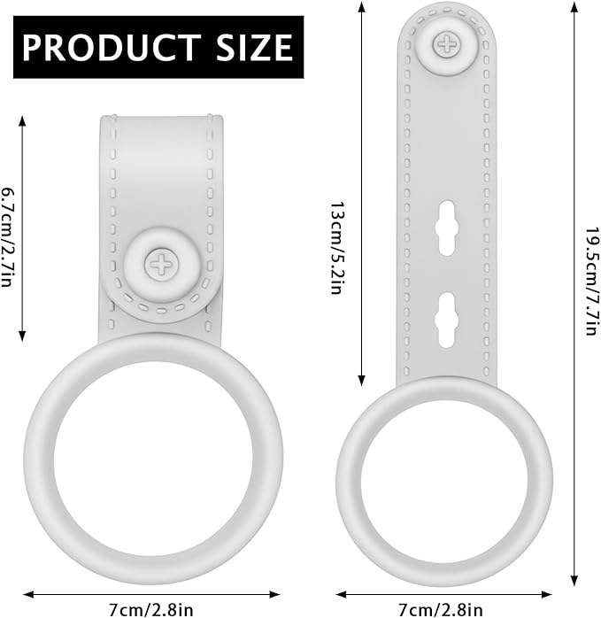 4 Pack Silicone Kitchen Towel Holder, Hanging Kitchen Towels; Dish Towel Holder for Cabinet, Oven, Stove, Sink – Durable, Non-Slip Design for Easy Hanging (Grey)