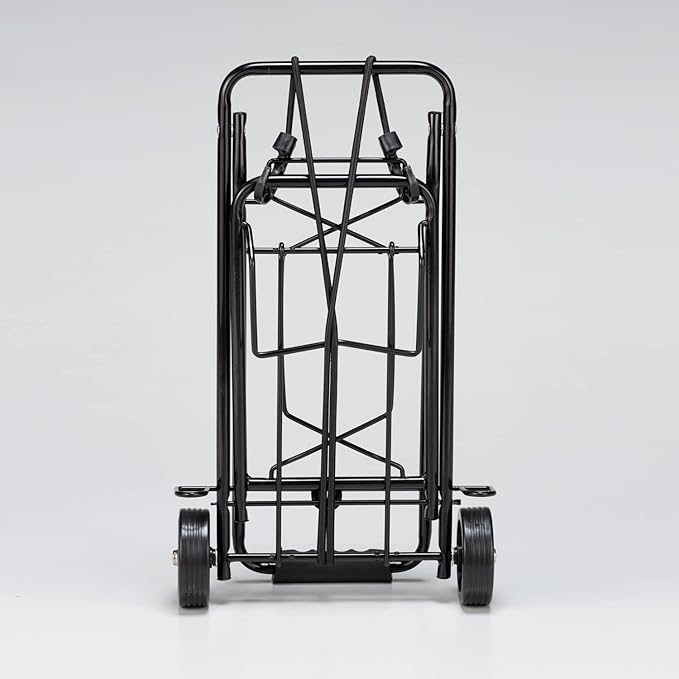 BUNDOK BD-334 Carrying Cart, Size S, Foldable, Elastic Cord Included, Load Capacity 66.1 lbs (30 kg)