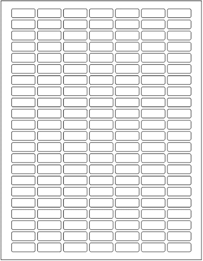 White Rectangular Labels + Bonus Color Labels - Value Pack - 1138 Pack