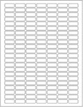 White Rectangular Labels + Bonus Color Labels - Value Pack - 1138 Pack
