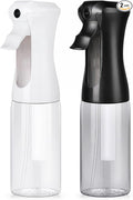 VIGOR PATH 200ml Continuous Mist Spray Bottle for Hair Plants and Skin Care | Ultra Fine Atomizer Leak Proof Ergonomic Construction 360 Refillable