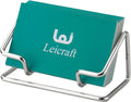 Business Card Holder for Desk, Cute Metal Card Organizers and Office Desk Accessories for Men and Women (Silver)