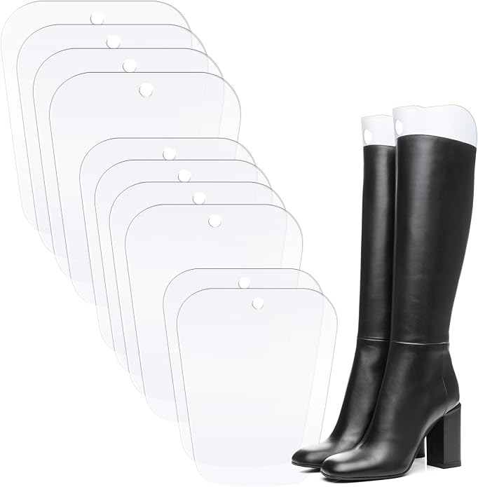 Ruisita 10 Pieces (5 Pairs) Boot Shaper Form Inserts Boots Tall Support for Women and Men