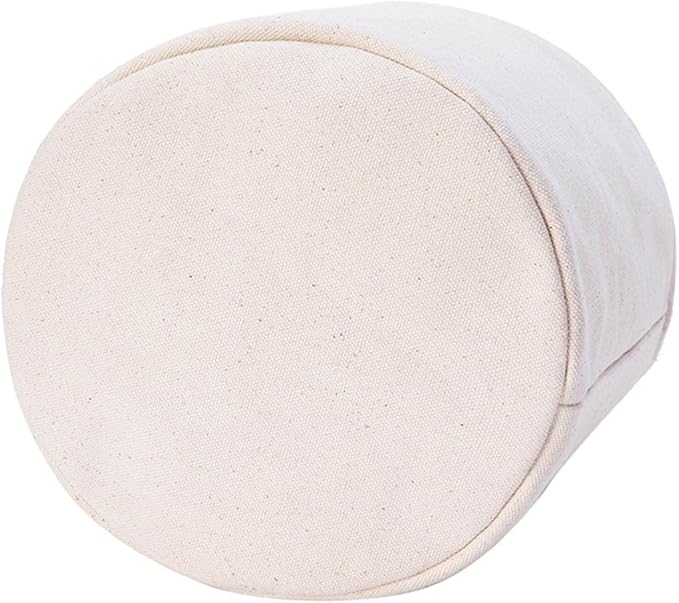 Tall Purse Organizer Insert Womens Canvas Round Handbag Organizer Storage,Handbag Purse Organizer Round Cosmetic Pouch Bag Bucket Makeup Bag