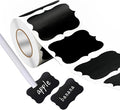 Wavy Shape Chalkboard Labels,Erasable Reusable Blackboard Stickers with 1 Liquid Chalk Pen,200 Pieces,for Jars, Spice, Craft, Home, Kitchen, Parties Decoration, Craft Rooms, Weddings