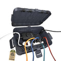 Flemoon Large Outdoor Electrical Box (12.5 x 8.5 x 5 inch), IP54 Waterproof Outdoor Extension Cord Cover Weatherproof, Protect Outlet, Plug, Socket, Timer, Power Strip, Holiday Light Decoration,Gray