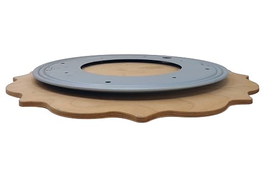 Shepherd Hardware 9549 12-Inch Lazy Susan, 1000-Lb Load Capacity, Metal