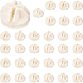 32 Pieces Cube Connectors Plastic Storage Wire Cube Organizer ABS Connectors for Modular Closet Storage Organizer and Wire Shelf (White)