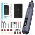 Creality Cordkess Rotary Tool, 6-Speed Mini Rotary Tool Kit with 24 Accessories, Multi-Purpose 3.7V Rechargeable Power Rotary Tool for Sanding, Polishing, Drilling, Engraving, DIY Crafts