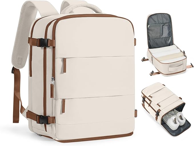 coofay Extra Large Travel Backpack Carry on Flight Approved Mochila De Viaje Personal Item Backpack for Airlines Frontier Airlines Personal Item Bag Backpack for Travel Backpacks for Men Women