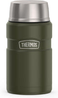 THERMOS Stainless King Vacuum-Insulated Food Jar, 24 Ounce, Matte Army Green