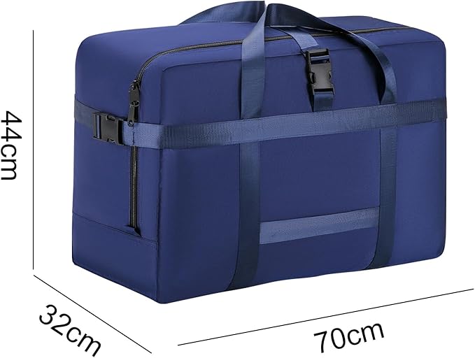 Upgrade Moving Bags Heavy Duty Extra Large, College Packing Bags for Moving Clothes, Moving Supplies & Boxes with Zippers and Handles, Storage Bags Moving Totes Camping Essentials (Blue, 98L)