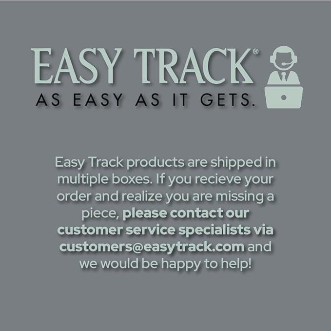 Easy Track 9200-CH Sliding Canvas Hamper, 15-Inch Deep, Closet Storage, Off White
