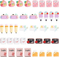 SUNNYCLUE 100Pcs 10 Styles School Cabochons Resin Charms Back to School Supplies Pencil Eraser Blackboard Ruler 3D Cabochons for Embellishments Flat Back Scrapbooking Hair Clips DIY Crafts for Adult