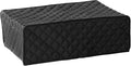 Covermates Keepsakes Rectangular Appliance Cover – Quilted Kitchen Appliance Cover for Countertop Storage – Dust Protection – Stain Resistant – Washable – Slip-On Appliance Design, Black