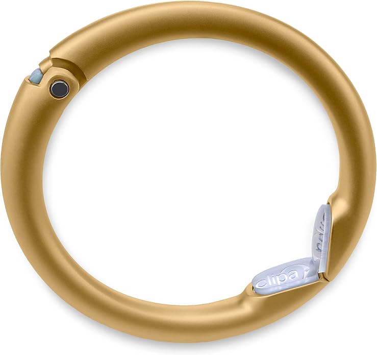 Clipa Bag Hanger Collection, The Ring that Opens into a Hook, Auto Closes | Holds 15 kg, Needs only 10mm to Hang a Hand Bag, Easy to Use with One Hand, The Instant Bag Hanger, 3 yr Warranty